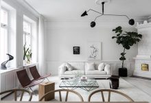 Фото - Воздушный и элегантный интерьер просторной квартиры в Стокгольме (97 кв. м)