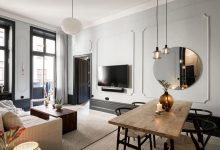 Фото - Молдинги и контрасты: стильная квартира в Стокгольме (61 кв. м)